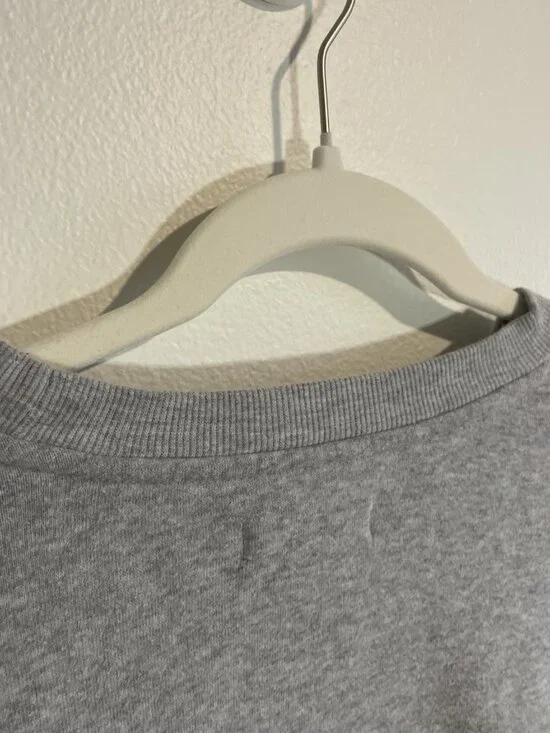 Women’s Coca-Cola Bow Graphic Sweatshirt Gray Oversize Coca Cola Company Small - Picture 10 of 16